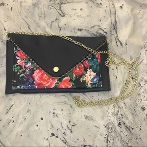 Steve Madden Floral Clutch Crossbody